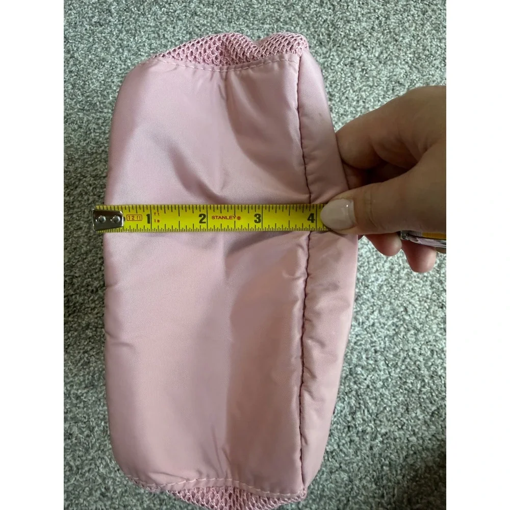 Adidas Mini Backpack Pink Rose Gold Logo Quilted Small Daypack Bag